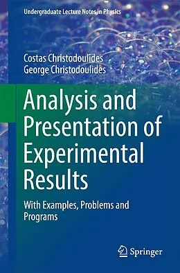 E-Book (pdf) Analysis and Presentation of Experimental Results von Costas Christodoulides, George Christodoulides