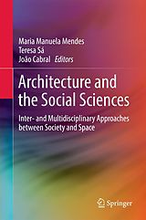 E-Book (pdf) Architecture and the Social Sciences von 