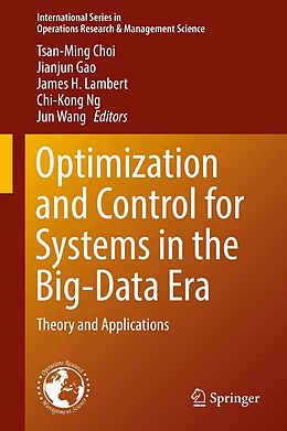 E-Book (pdf) Optimization and Control for Systems in the Big-Data Era von 