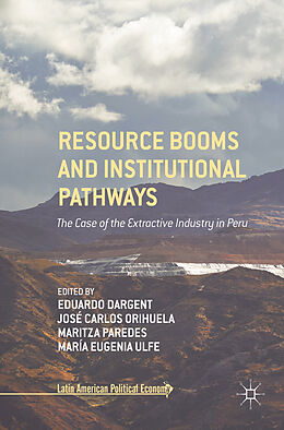 Livre Relié Resource Booms and Institutional Pathways de 