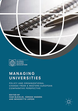 Livre Relié Managing Universities de 