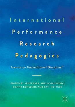 eBook (pdf) International Performance Research Pedagogies de 