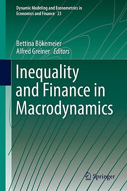 eBook (pdf) Inequality and Finance in Macrodynamics de 