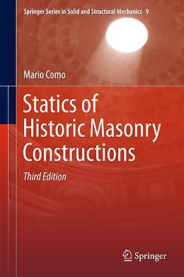 E-Book (pdf) Statics of Historic Masonry Constructions von Mario Como