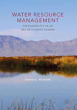 Livre Relié Water Resource Management de David E. McNabb