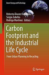 eBook (pdf) Carbon Footprint and the Industrial Life Cycle de 