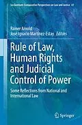 E-Book (pdf) Rule of Law, Human Rights and Judicial Control of Power von 