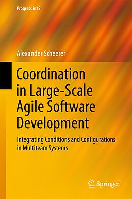 eBook (pdf) Coordination in Large-Scale Agile Software Development de Alexander Scheerer