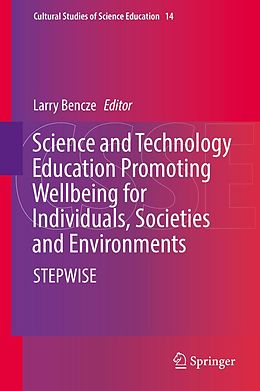 E-Book (pdf) Science and Technology Education Promoting Wellbeing for Individuals, Societies and Environments von 