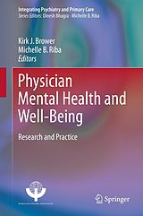 eBook (pdf) Physician Mental Health and Well-Being de 