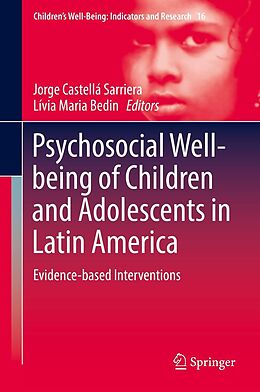 eBook (pdf) Psychosocial Well-being of Children and Adolescents in Latin America de 