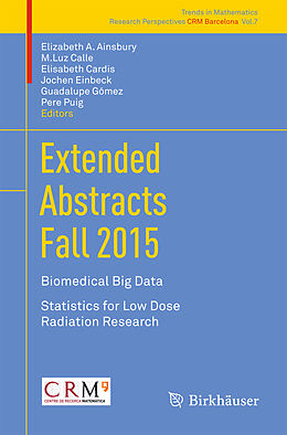 Couverture cartonnée Extended Abstracts Fall 2015 de 