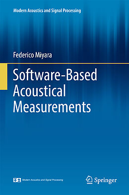 Fester Einband Software-Based Acoustical Measurements von Federico Miyara