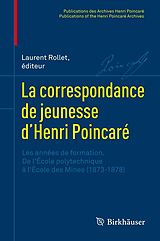 eBook (pdf) La correspondance de jeunesse dHenri Poincaré de 
