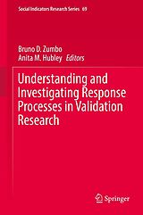 eBook (pdf) Understanding and Investigating Response Processes in Validation Research de 