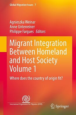 eBook (pdf) Migrant Integration Between Homeland and Host Society Volume 1 de 