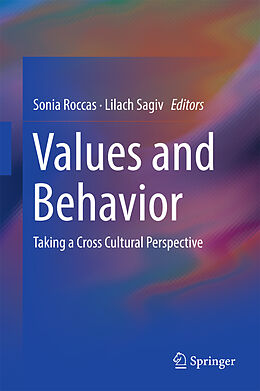 Livre Relié Values and Behavior de 