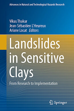 Livre Relié Landslides in Sensitive Clays de 