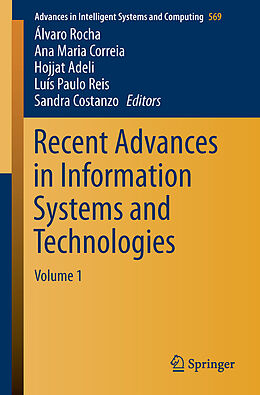 Kartonierter Einband Recent Advances in Information Systems and Technologies von 
