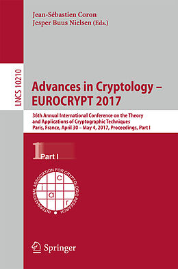 Kartonierter Einband Advances in Cryptology   EUROCRYPT 2017 von 