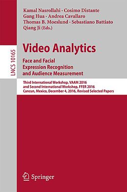 E-Book (pdf) Video Analytics. Face and Facial Expression Recognition and Audience Measurement von 