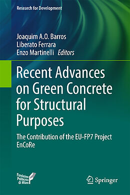 Livre Relié Recent Advances on Green Concrete for Structural Purposes de 