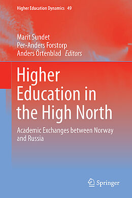 Livre Relié Higher Education in the High North de 