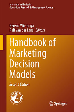 Fester Einband Handbook of Marketing Decision Models von 
