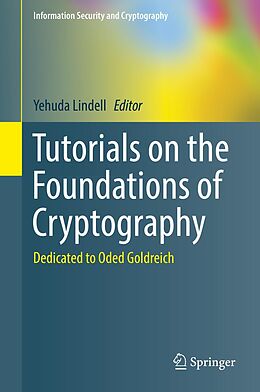 eBook (pdf) Tutorials on the Foundations of Cryptography de 