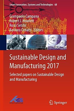 E-Book (pdf) Sustainable Design and Manufacturing 2017 von 