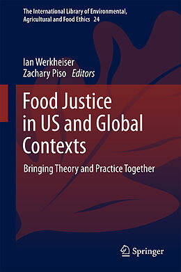 Fester Einband Food Justice in US and Global Contexts von 