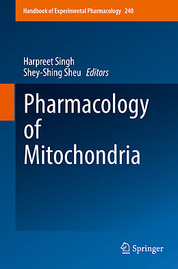 Fester Einband Pharmacology of Mitochondria von 