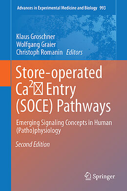 Fester Einband Store-Operated Ca²  Entry (SOCE) Pathways von 