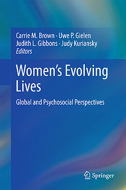 Livre Relié Women's Evolving Lives de 