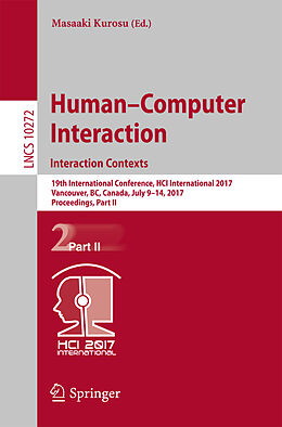 E-Book (pdf) Human-Computer Interaction. Interaction Contexts von 