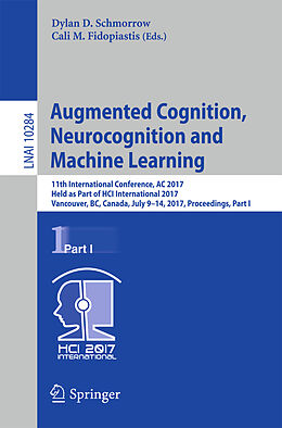 Kartonierter Einband Augmented Cognition. Neurocognition and Machine Learning von 