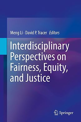 eBook (pdf) Interdisciplinary Perspectives on Fairness, Equity, and Justice de 