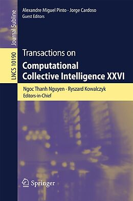 E-Book (pdf) Transactions on Computational Collective Intelligence XXVI von 