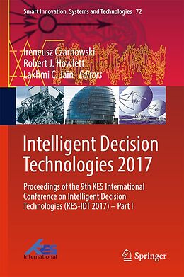 E-Book (pdf) Intelligent Decision Technologies 2017 von 