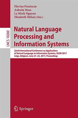 E-Book (pdf) Natural Language Processing and Information Systems von 