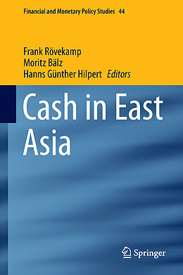 Livre Relié Cash in East Asia de 