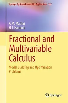 E-Book (pdf) Fractional and Multivariable Calculus von A. M. Mathai, H. J. Haubold