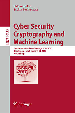 Kartonierter Einband Cyber Security Cryptography and Machine Learning von 