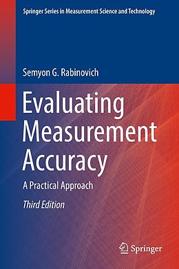 eBook (pdf) Evaluating Measurement Accuracy de Semyon G. Rabinovich
