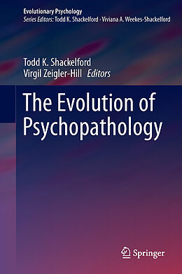 Livre Relié The Evolution of Psychopathology de 