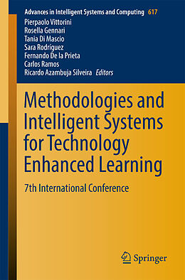 Kartonierter Einband Methodologies and Intelligent Systems for Technology Enhanced Learning von 