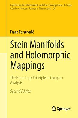 eBook (pdf) Stein Manifolds and Holomorphic Mappings de Franc Forstneric