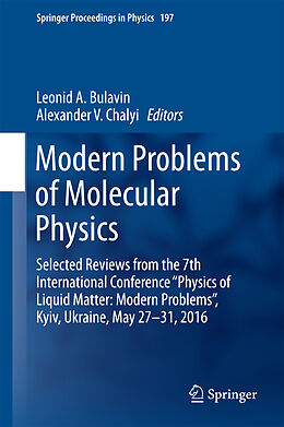 Fester Einband Modern Problems of Molecular Physics von 