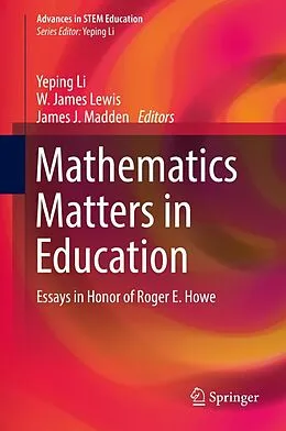 E-Book (pdf) Mathematics Matters in Education von 