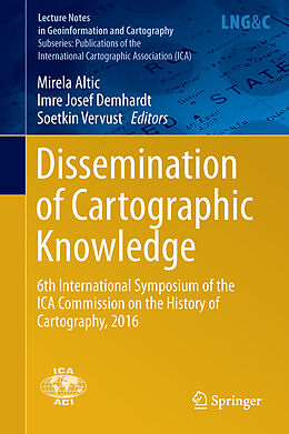 Fester Einband Dissemination of Cartographic Knowledge von 